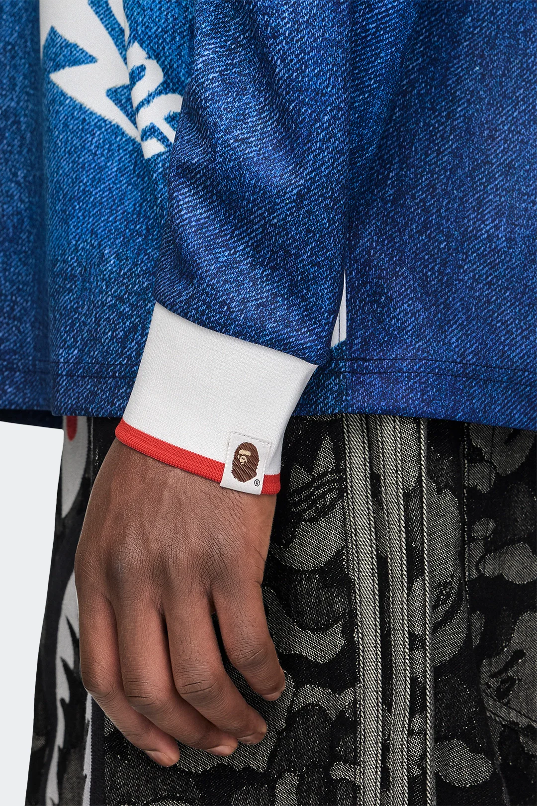 ADIDAS CAMIBUZO LSL STAR JERSEY X BAPE - Image 5