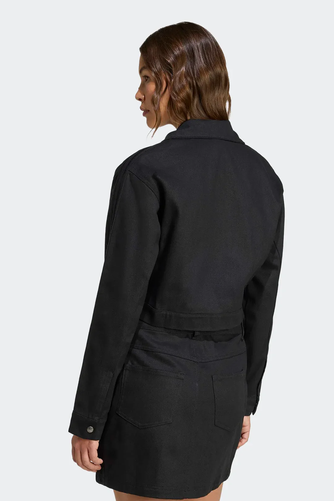 ADIDAS CHAQUETA FIREBIRD DENIM CROP - MUJER - Image 3