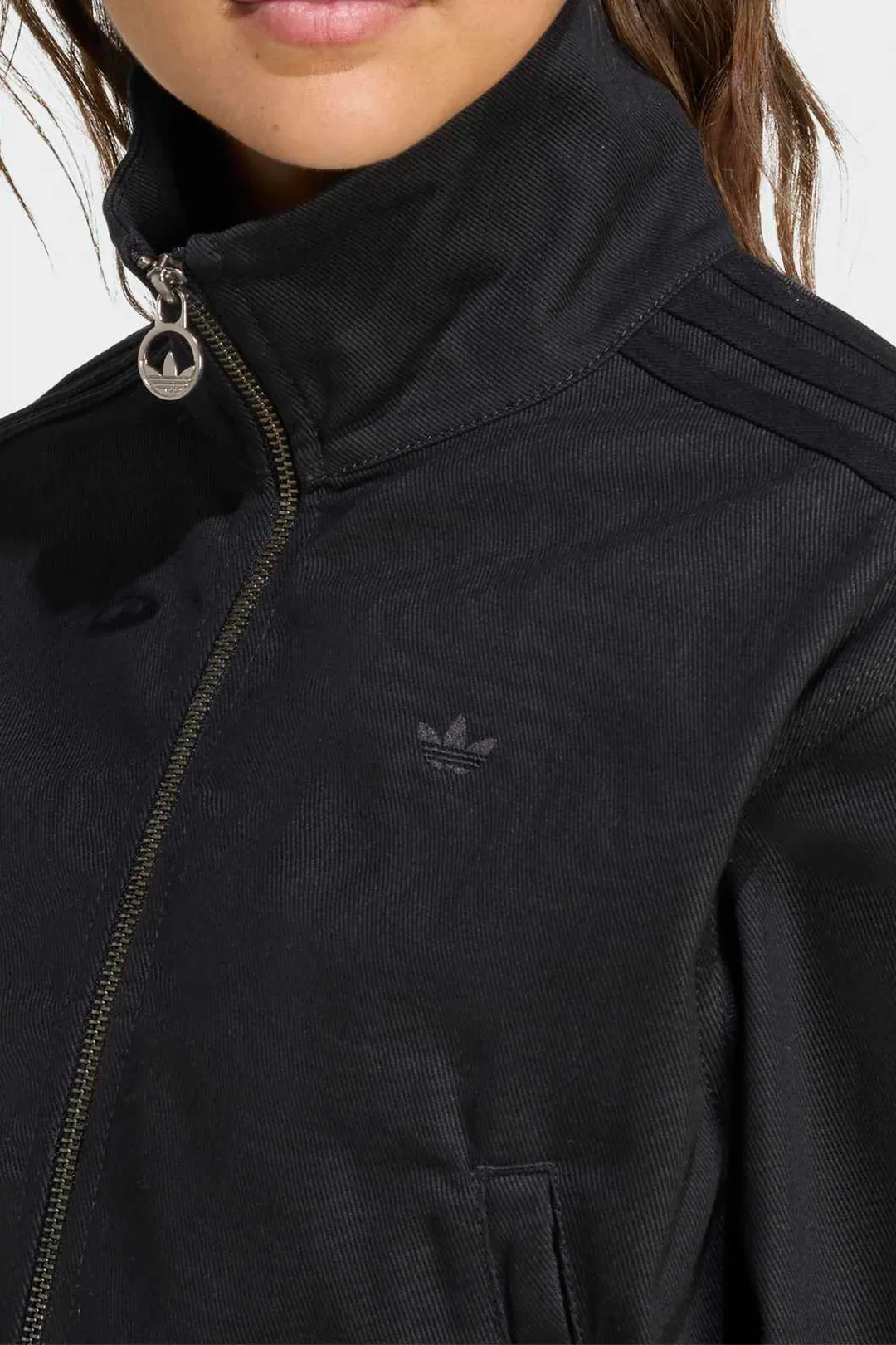 ADIDAS CHAQUETA FIREBIRD DENIM CROP - MUJER - Image 5