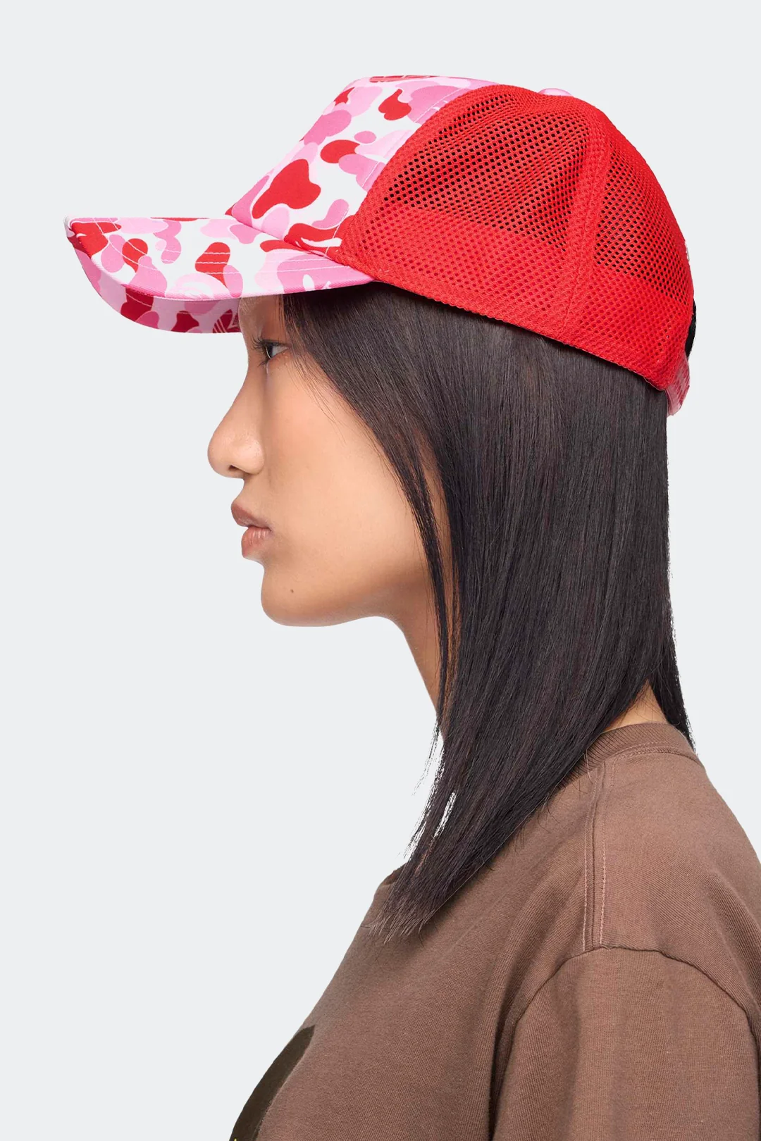 ADIDAS GORRA TRUCKER PINK CAMO X BAPE - Image 5