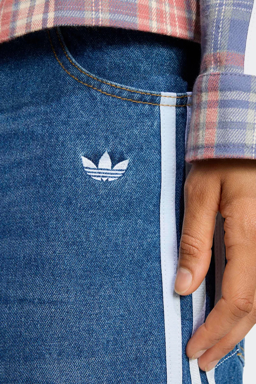 ADIDAS JEAN DENIM BAGGY - MUJER - Image 6