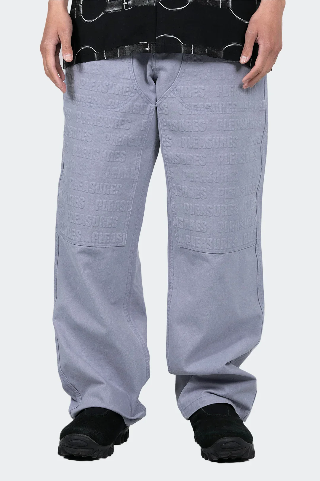 PLEASURES PANTALON DOUBLE KNEE SLATE IMPACT - Image 3