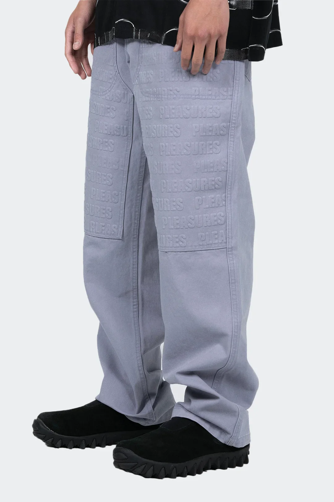 PLEASURES PANTALON DOUBLE KNEE SLATE IMPACT - Image 4