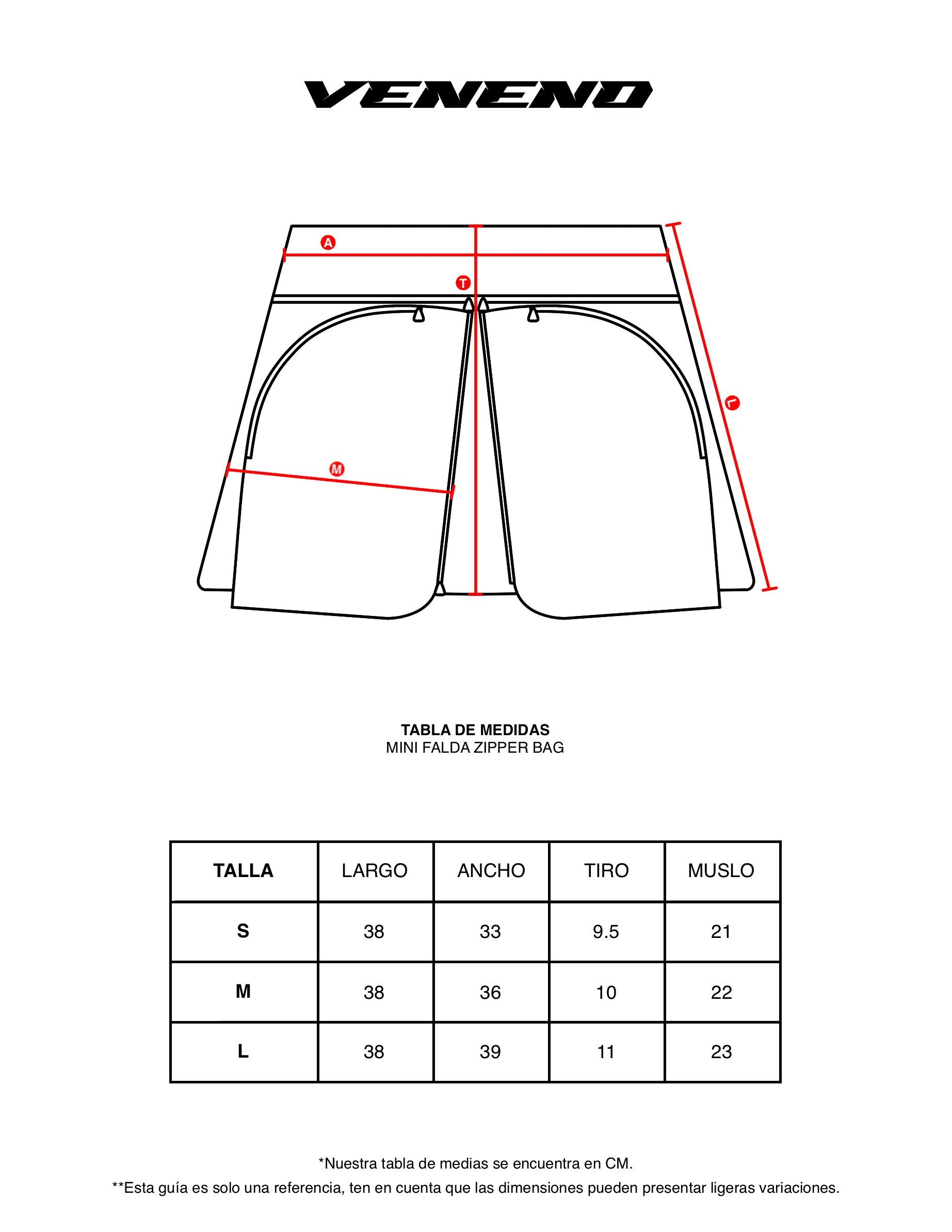 VENENO MINI FALDA ZIPPER BAG - MUJER - Image 7